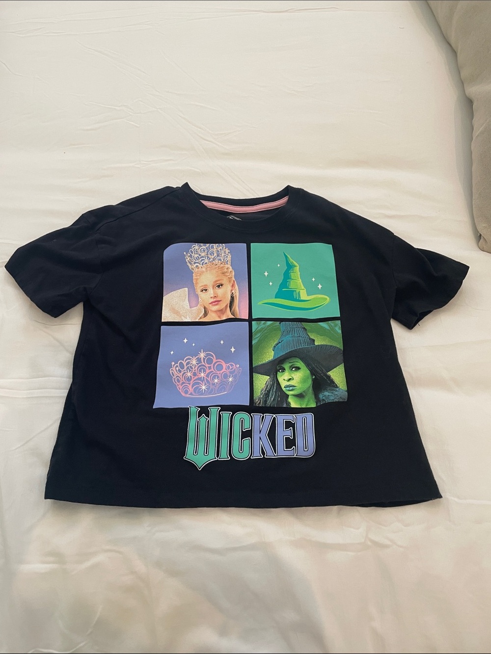 Wicked Graphic Tee - Black with Green & Purple Artwork